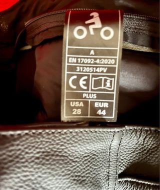 Alpinestars Missile Pantalones Moto Cuero Talla 44