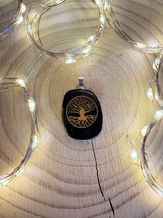 Colgante Ónix Árbol de la Vida