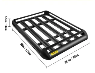 Portaequipajes Negro Portaequipajes de AleacPortae