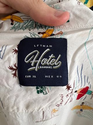 Camisa Hawaiana Lefties Estampada