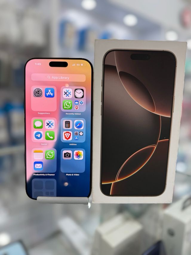 iPhone 16 Pro Max 256GB Dorado