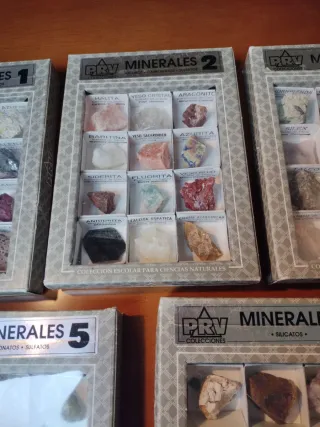 Collezione di minerali