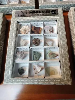 Collezione di minerali