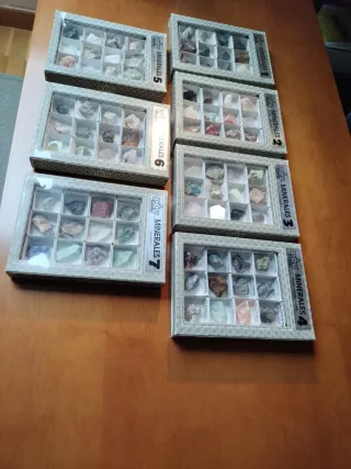 Collezione di minerali