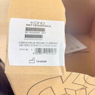 Kong Mouse Sport Casco Arrampicata Negro 52-64 cm