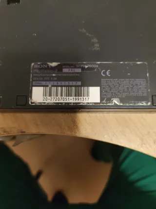 Consola Sony PlayStation 2 PS2 Negra