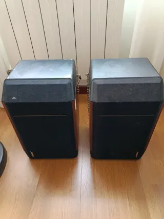 Altavoces Bose Negros y Marrones