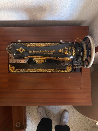 Singer Esfinge 1920 Máquina de Coser