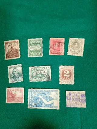 Lote Sellos España Antiguos