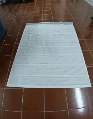 Cortina Estor de tablas beige