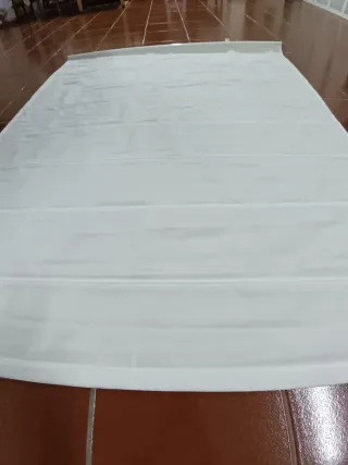 Cortina Estor de tablas beige