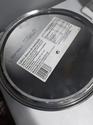 Lata de galletas decorada