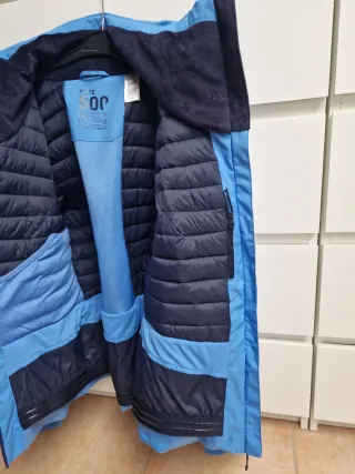 Chaqueta esquí mujer Talla S azul