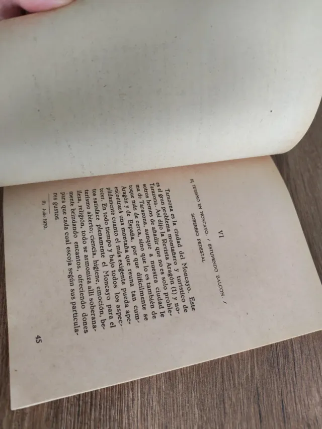 Libro El Moncayo - José María Sanz