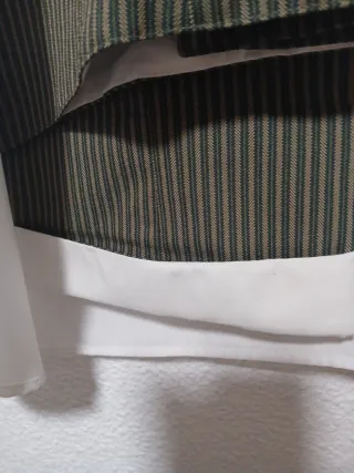 Traje campero verde talla M