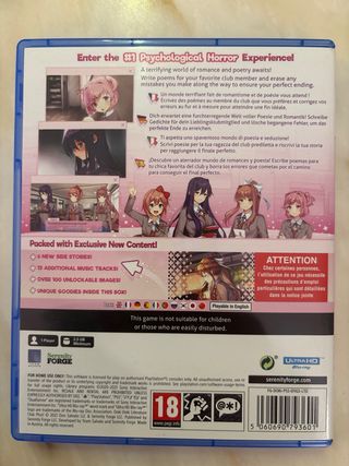 Doki Doki Literature Club Plus! PS5