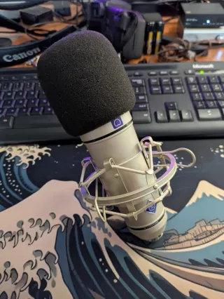 Microfono Neumann U87 Clone