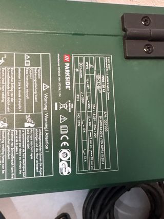 Soldadora Inverter Parkside PIGDS 120 A1