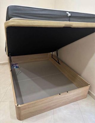 Canapé abatible + colchón 135x190 en oferta!
