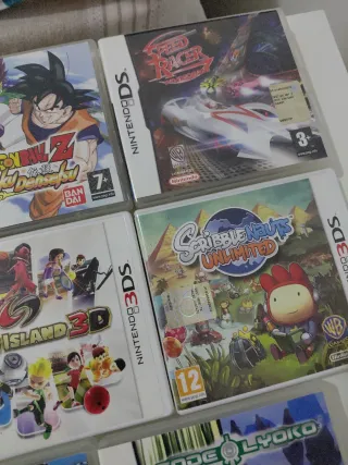 Lote juegos ds y 3ds