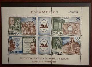 Lote Sellos ESPAMER 80 Madrid