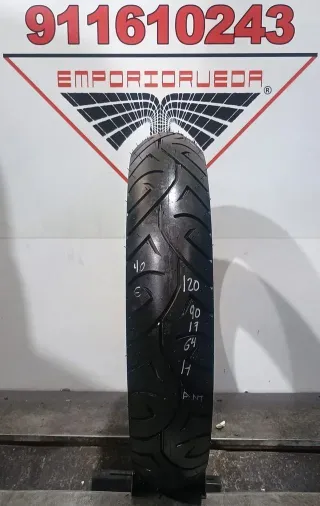 3UD 120 90 17 H PIRELLI RUEDA DE MOTO OPORTUNIDAD