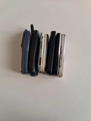 Lote de 6 telefonos antiguos
