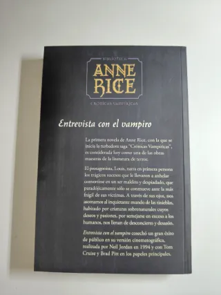 3 Libros de la colección "Biblioteca Anne  Rice"