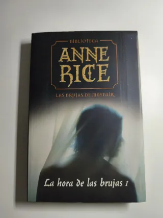 3 Libros de la colección "Biblioteca Anne  Rice"