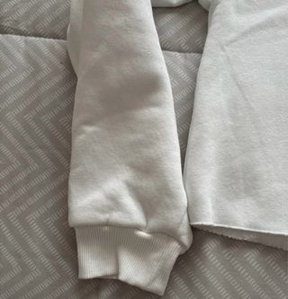 Sudadera Blanca Stradivarius