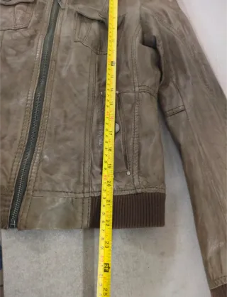 Giacca Pelle Bershka Urban Indie Sleaze M