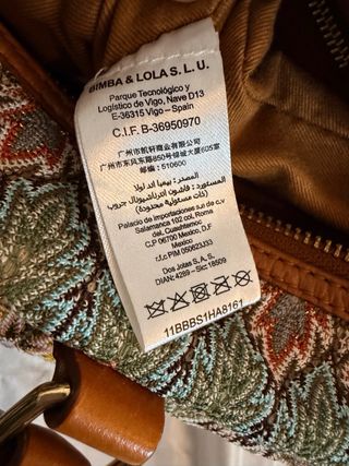 Bolso Bimba y Lola bowling multicolor