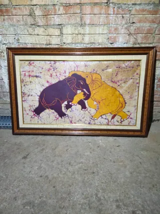 Cuadro pintado a mano