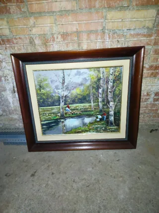 Cuadro pintado a mano