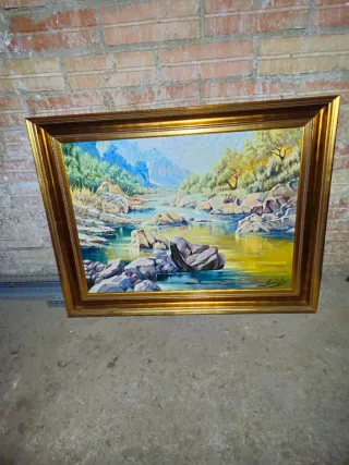 Cuadro pintado a mano