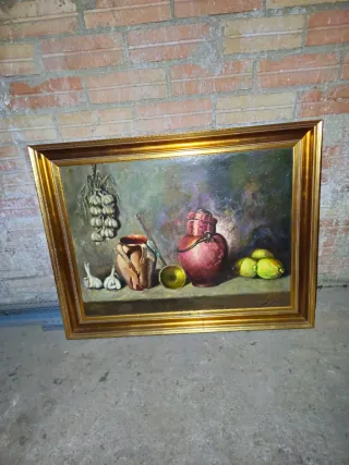 Cuadro pintado a mano