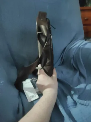 Bolso de hombro Gabol marrón