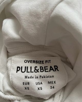 Sudadera Blanca Oversize