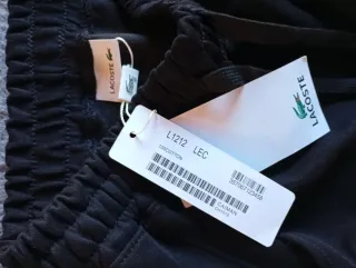Pantalón chándal Lacoste Negro