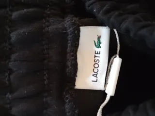 Pantalón chándal Lacoste Negro