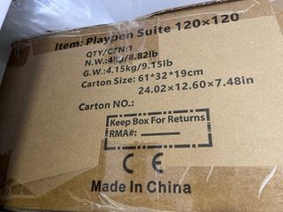 Parque infantil 120x120