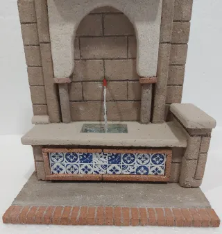 Fuente artesanal para figuras hasta 16cm