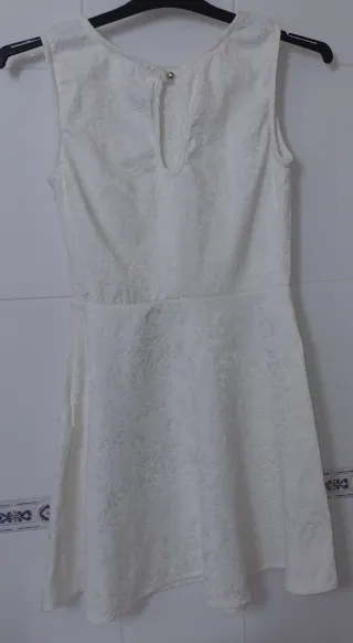 Vestido blanco talla S