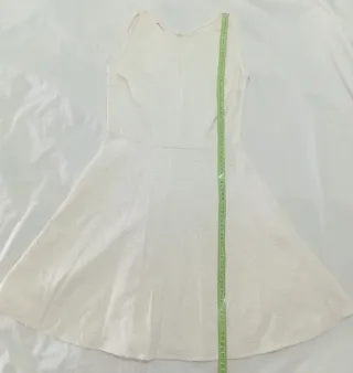 Vestido blanco talla S