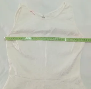 Vestido blanco talla S