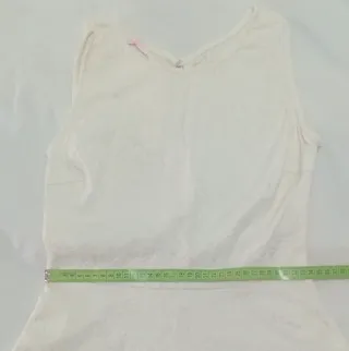 Vestido blanco talla S