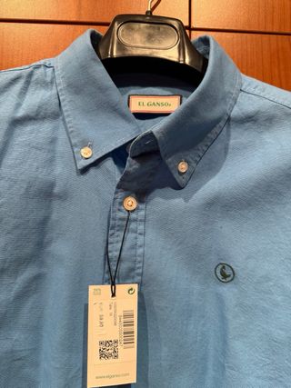 Camisa El Ganso Manga Larga Talla M