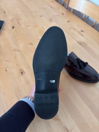 Mocasines de piel para caballero