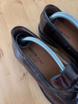 Mocasines de piel para caballero