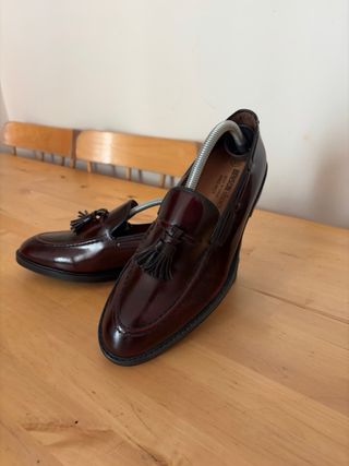 Mocasines de piel para caballero